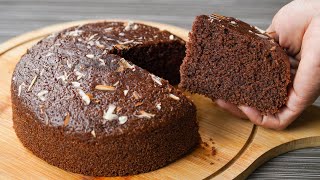 If You Have 1 Cup Suji At Home You Can Make This Delicious Cake Recipe  Suji Chocolate Cake Recipe [upl. by Orferd]