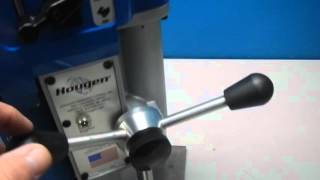 Hougen HMD505 Magnetic Base Drill 308 [upl. by Auqenahs]