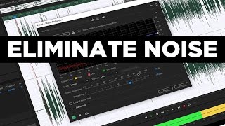 How to ELIMINATE audio noise with Adobe Audition and Premiere Pro  Audio Restoration Tutorial [upl. by Llenehs]