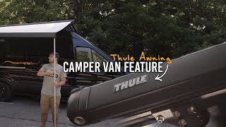 EASY TO USE Camper Van Awning  Thule Awning [upl. by Spurgeon]