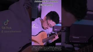 Adolescents Orquesta  Virgen Intro en Guitarra salsa salsaromantica guitar fingerstyle [upl. by Aryc]