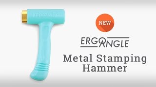 ImpressArts Ergo Angle Metal Stamping Hammer Video [upl. by Notxam]