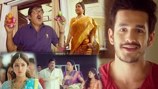 Surya Kavasam Tamil Full Movie Part 3  Akhil Akkineni Sayesha Saigal  VV Vinayak [upl. by Anilad]