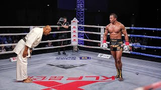 Muay Thai Champion Challenges Karate Black Belt You Wont Believe What Happens Next [upl. by Emersen]