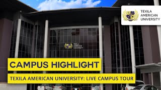 Live Campus Tour  Texila American University in Zambia [upl. by Yecnuahc296]