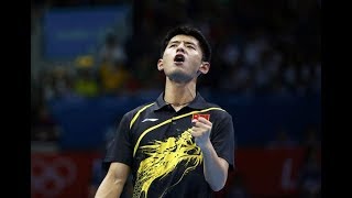 Zhang Jike  CHAMPION MASTER OF ATTACK [upl. by Ecnaret]