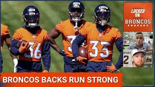 Denver Broncos Javonte Williams Audric Estime Run Strong on Day 6 of Training Camp [upl. by Hctub]