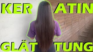 ♔ KERATIN GLÄTTUNG zu Hause für 30€ ♔  Gesunde Haare bekommen [upl. by Abocaj489]