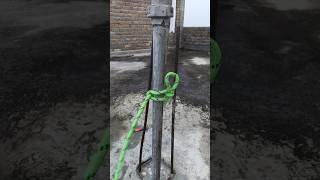 How to tie secure and constructive knot how rope [upl. by Nidraj232]