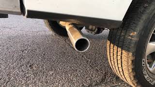 2020 f150 50 exhaust Magnaflow 10416 muffler [upl. by Norrehc]