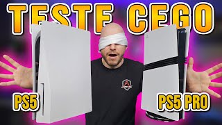 TESTE CEGO PS5 Pro dá pra ver a diferença Testamos com a galera [upl. by Odine]