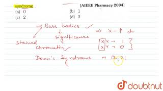 Based on Lyons hypothesis what will be the number of Barr bodies found in a human female [upl. by Cheney]