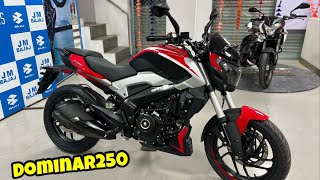 2024 Bajaj Dominar 250 New Model Full Review Video  Bajaj Dominar 250 OnRoad Price [upl. by Huxham]