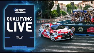 🔴 Qualifying LIVE  ERC Rally di Roma Capitale 2024 [upl. by Treiber]