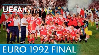 Denmark v Germany UEFA EURO 92 final highlights [upl. by Schellens]