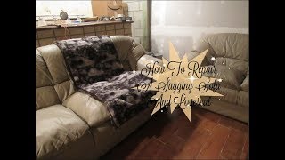 How To Repair A Sagging Sofa And Loveseat [upl. by Avrom]