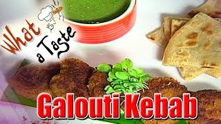 Galouti Kebab Recipe What A Taste  Vanitha TV [upl. by Munroe]