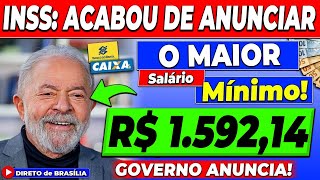 MAIO NOVO REAJUSTE Salário Mínimo passa a ser R 1856  REAJUSTE DE PODE AUMENTAR NO PAGAMENTO [upl. by Alleuqram]