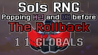 Sols RNG Popping 200 Heavenly 2 and 10 Oblivion before ROLLBACK EON 1 10 GLOBALS [upl. by Helli]