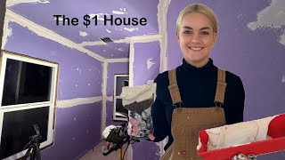 My 1 House Drywall Mud amp KitchenBathroom Flooring Week 18 [upl. by Esahc]