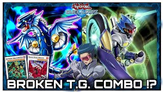 Broken TG Combo  DuellinksAce TG Deck YuGiOh  Duel Links [upl. by Nevlin]