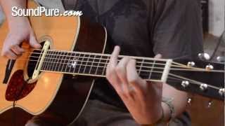 LR Baggs M80 Acoustic Pickup Demo [upl. by Curtice]