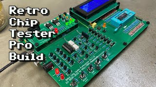 Building a Retro Chip Tester Pro [upl. by Yecam632]