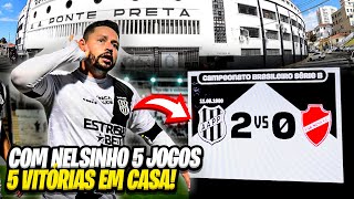 PONTE PRETA 2x0 VILA NOVA  NO MAJESTOSO ESTAMOS IMBATÍVEIS [upl. by Oiramaj553]