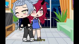 Gacha heat wedgie on my bf  first vid  enjoy [upl. by Malin]