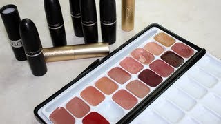 How to Make a Lipstick Palette Great for Travel [upl. by Neirad930]