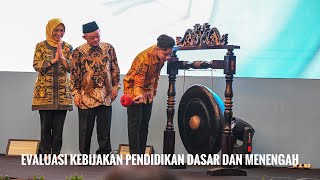 Pembukaan Rapat Koordinasi Evaluasi Kebijakan Pendidikan [upl. by Odlonyer]