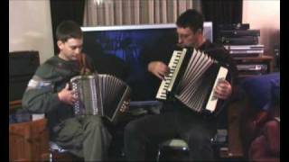 Words Bee Gees  Accordion duet [upl. by Ynad]