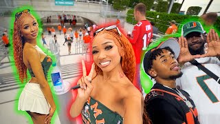 Dymondsflawless amp SmoothGio Goes To University Of Miami Homecoming [upl. by Enert]