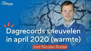 LIVE DAGRECORDS SNEUVELEN IN APRIL 2020 BLIJFT HET WARM [upl. by Dwinnell]