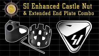 Strike Industries Enhanced Castle Nut amp Extended End Plate  Review amp Installation [upl. by Severen]