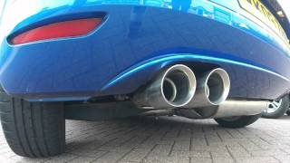 VW Scirocco Stock vs Milltek Exhaust [upl. by Anirpas]