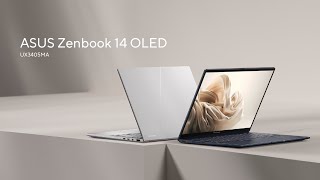 ASUS ZenBook 14 OLED Review [upl. by Annaujat]