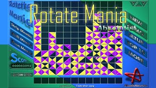 Rotate Mania by Absolutist Windows game 2002 [upl. by Berkow979]