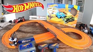 Hot Wheels Pista Autorama Slot Car Track Set 2019  Carrinhos de Brinquedos [upl. by Sliwa106]