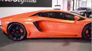 2012 Lamborghini Aventador LP 7004 Arancio Argos L0607 [upl. by Myriam]