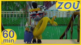 Zou in het Nederlands 🌤 WEER ☔️ 60 min COMPILATIE  kinderen cartoon [upl. by Diane]