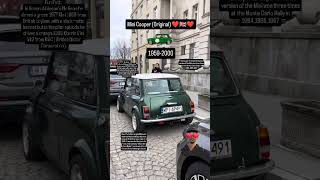 Mini Cooper  original ❤️🇬🇧❤️ likeandsubscribe mini cooper mrbeancar classiccars uk shorts [upl. by Elleinaj]