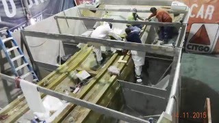 Workboat Catamaran Fiberglass made in USA [upl. by Elatan]