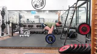 Pendlay Row form check 75kg 5x5 [upl. by Feldt]