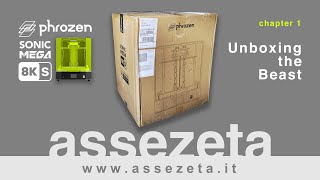 Phrozen Sonic Mega 8KS  1 Unboxing the Beast [upl. by Steep986]