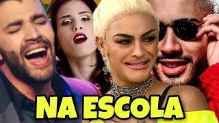 GUSTTAVO LIMA KEVINHO PABLLO VITTAR E CAMILLA UCKERS NA ESCOLA [upl. by Idou]