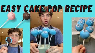 HOW TO MAKE CAKE POPSEASY RECIPE [upl. by Jayson937]