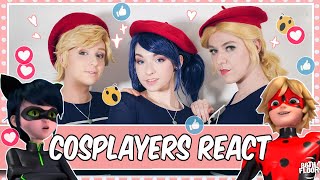 Cosplayers React to Miraculous Ladybug  Reflekdoll 🐞😻 [upl. by Schrader567]