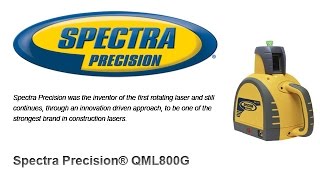 Spectra Precision QML800 [upl. by Notlok319]