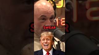 Joe rogan reacts to Trump answers woke Democrat [upl. by Ogren689]